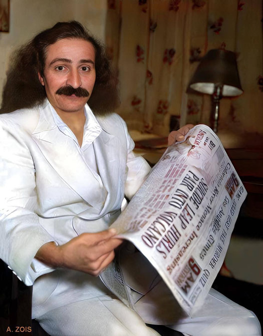 May - June 1932 : Los Angeles. Image rendition by Anthony Zois.