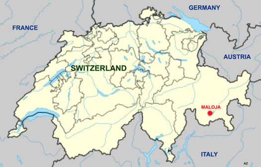 Map of Switzerland. Map graphics by Anthony Zois.