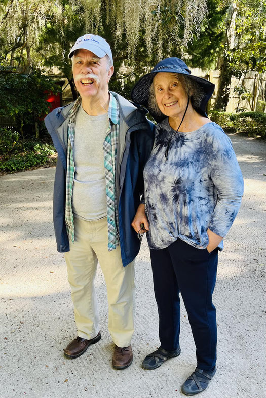 2025 : Alan & Karen at Baba's House, Meher Center, Myrtle Beach, SC.