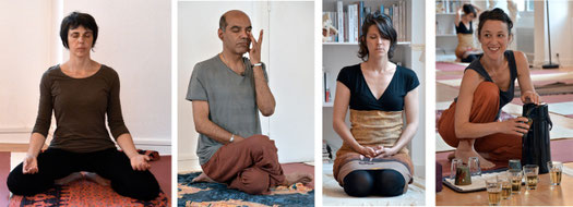Expérience de méditation et de concentration puis partage de la tisane.