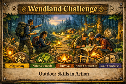 Wendland Challenge - Outdoor Skills in Action (Zielgruppe: Pfadfinder*innen)