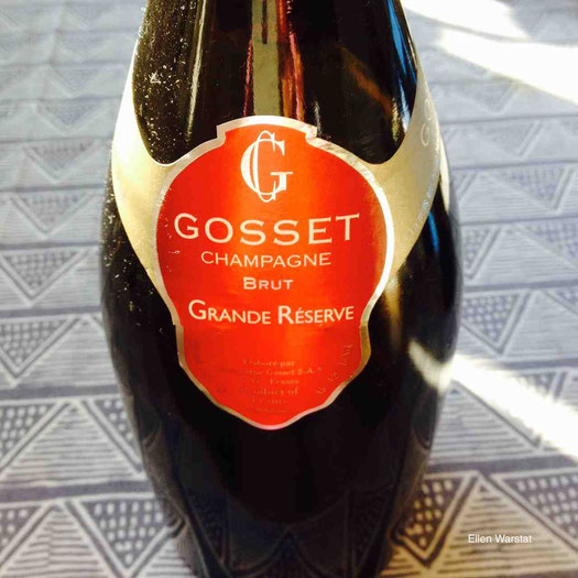 Champagne Gosset Brut Grande Réserve Champagner Epernay Ellen Warstat Reisen mit Genuss