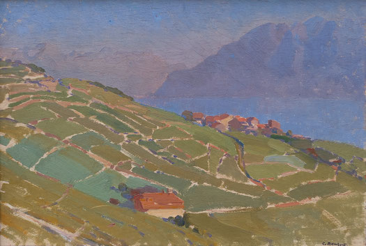 Exposition de tableaux, galerie de tableaux, tableaux vaudois ,Borgeaud Marius, Gallé, Majorelle, Pascal Besson, Bocion, huile sur toile, Chavannes, Clément,  Schwarz