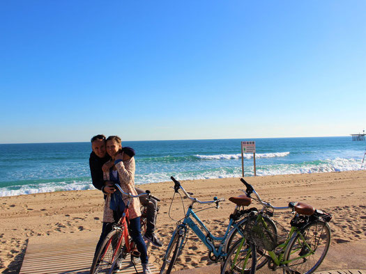 Strand, Barcelona, Meer, Badalona, Katalonien