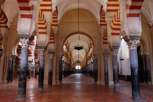 Torbögen in der Mezquita, Cordoba