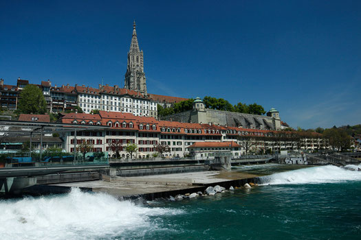 Downtown Bern, Switzerland, capital