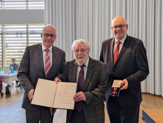 Unser Mitglied Friedel Ditsche erhält Bundesverdienstkreuz!