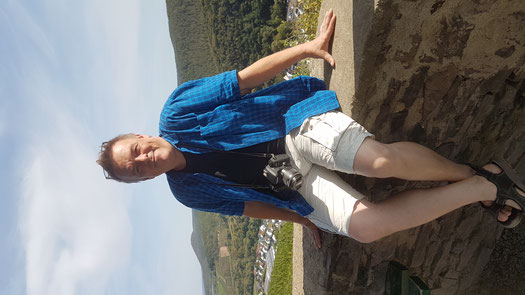 Matthias Berns: Unterwegs auf dem Rotweinwanderweg im Sommer 2020
