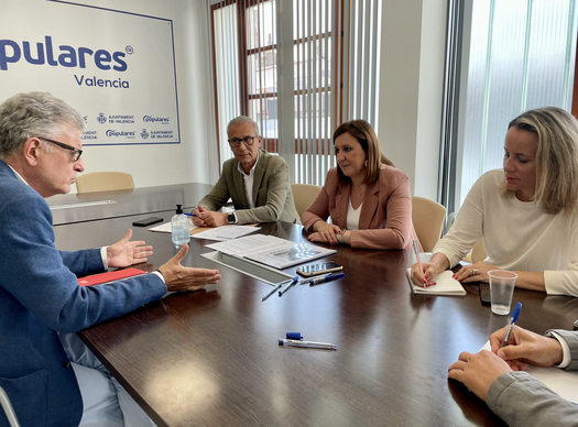 Catalá reunida con Andrés Romera
