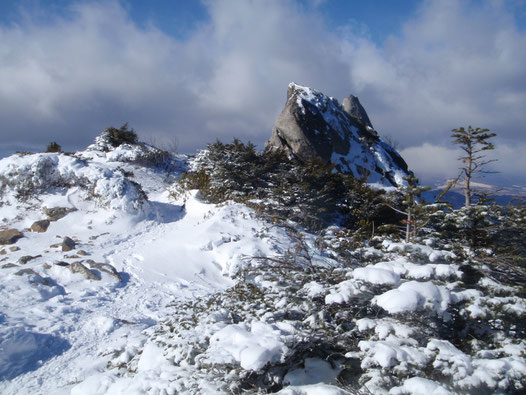 金峰山　雪山　登山　ガイド