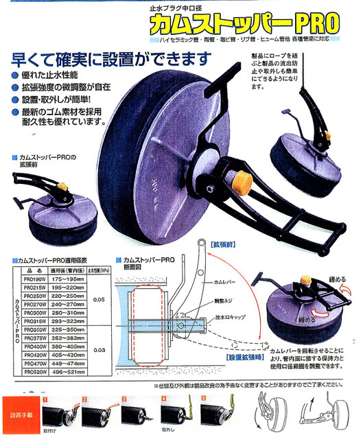 現在の日本では、国産の陶管はΦ１５０以下であり、それ以上の口径は外国からの輸入品しかありません。当社では、ヨーロッパのベルギーからの輸入品を販売しております。本ホームページにて、詳しくご紹介を致します。