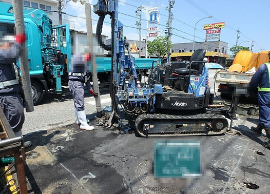 シバヤマ建設　小矢部川　下水　マンホール　耐震　浮上抑制　ドレーン管　高岡市