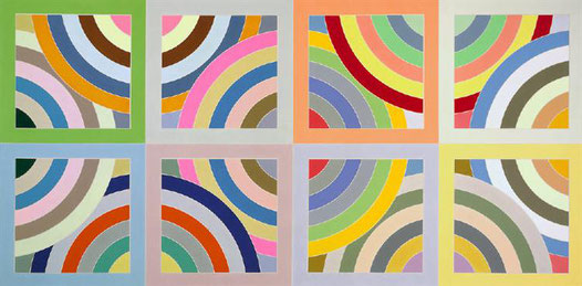 Tahkt-I-Sulayman Variation II,1969 Frank Stella