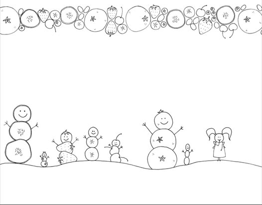 Trixilie and her fruit beings - Beatrice Winkel