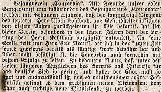 Kolonie-Zeitung – 03. April 1930