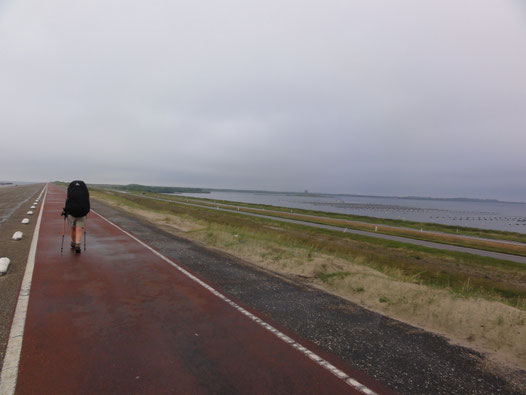 DIGUE ENTRE RENESSE ET OUDDORP