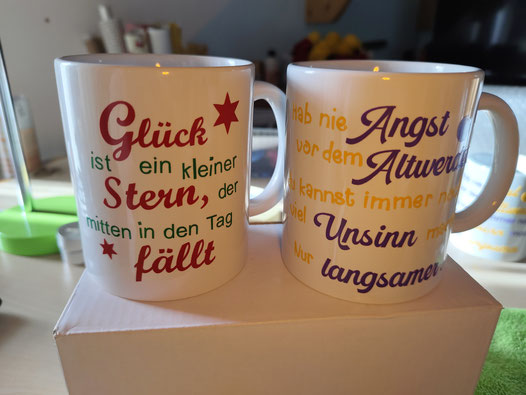 Kaffeebecher Spruch