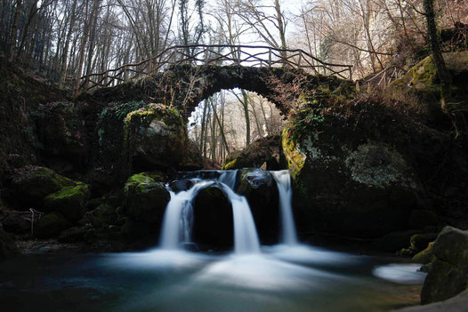 Waterfall Luxembourg, Mullerthal, Schiessentümpel