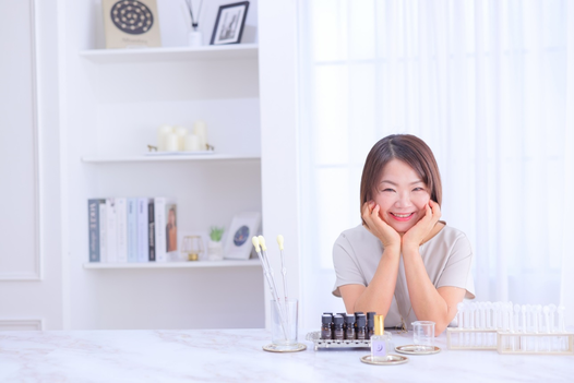 プロフィール,あいさつ,アロマ香水,アロマ調香,小田原,アロマ香水調香師