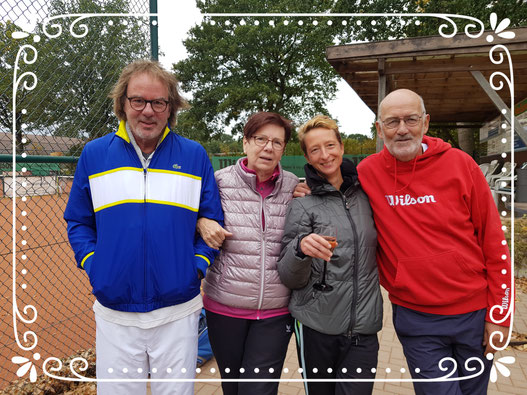 v. links: Reiner, Astrid, Annette und Kurt