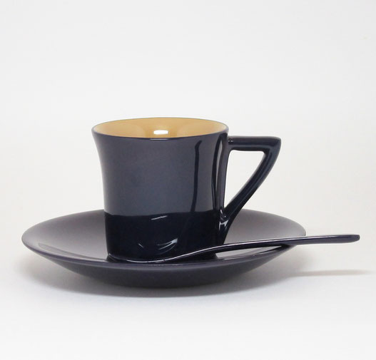 柔らかな質感の 輪島塗コーヒーカップ 金沢わこう【株式会社和幸 創作漆器 - 工芸品