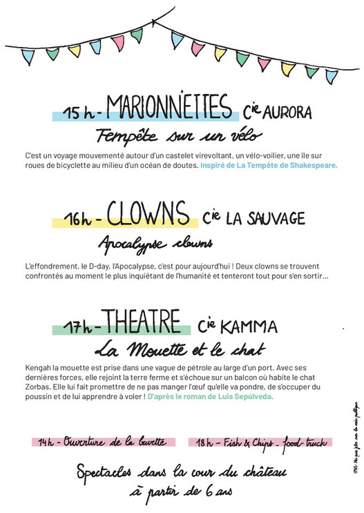 marionnettes, clowns, théatre