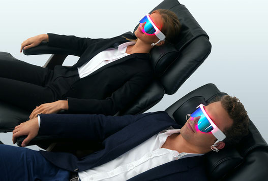 Ateliers de luminothérapie et de relaxation PSIO en entreprise dans une démarche QVCT