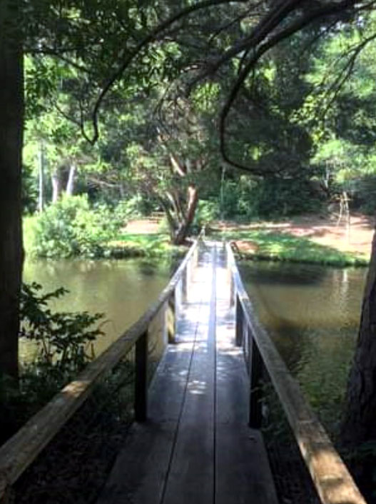 Baba's Bridge at the Meher Center at Myrtle Beach, SC.