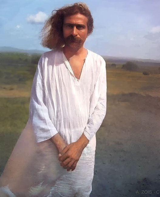  9. Meher Baba at Meherabad, India in 1930. Photo taken by Paul Brunton.