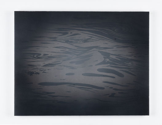 Photography #16 / 2025 year / wood panel, cloth, acrylic pigment, urethane clear / H32 × W41 × D2 cm