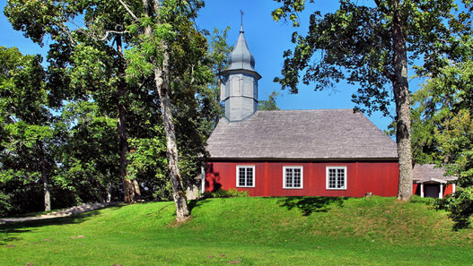 Lettland - Holzkirche von Turaida