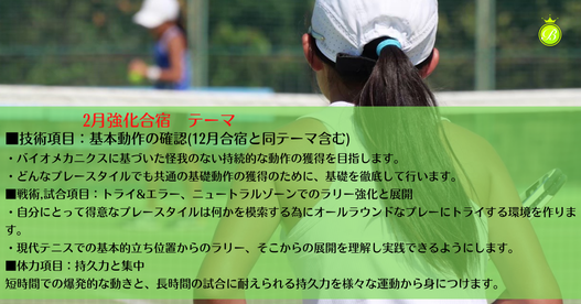 テニス合宿　テニスキャンプ　関東公認大会　テニス　ジュニアテニス　UTR