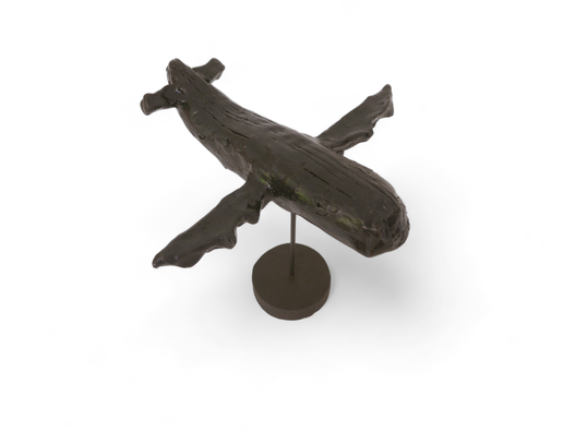 Whale Plane | Strange Vehicle series   2016 · Bronze · edition of 99 · 9 x 9,5 x 10 cm