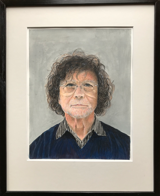 An Artist, coloring pencil on paper/ 50 x 40 cm / 2019 / 23