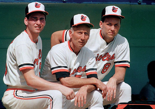 Nella foto da sinistra Billy, Cal Sr, Cal Jr, Ripken
