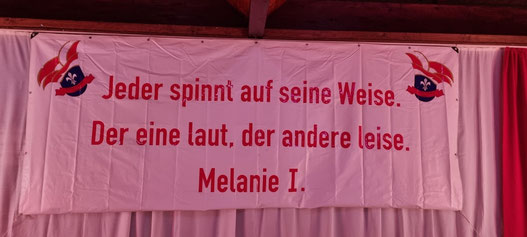 Motto von Prinzessin Melanie I.