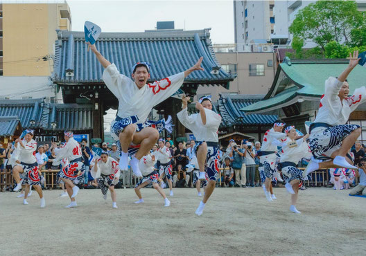 3.大阪天満宮賞「奉納舞、高く高く！」