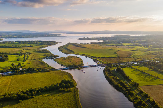 Lough Derg, Ireland, Bridge, Porttumna, Shannon, River Shannon