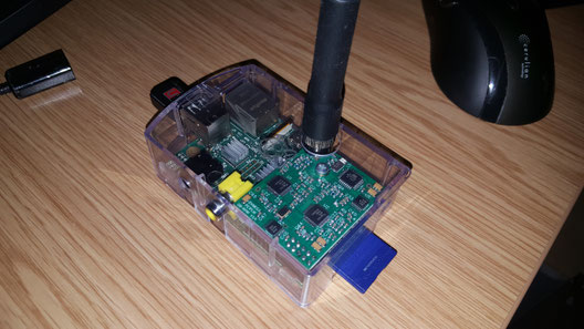 Raspberry Pi (original version) with DV-Mega