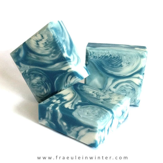 "Stormy Sea". Handmade soap by Fräulein Winter.