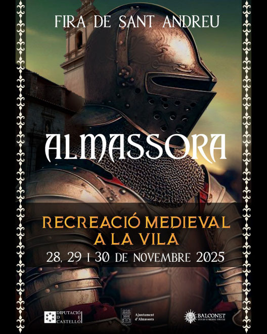 Fira de Sant Andrey y Recreacion Medieval en Almassora