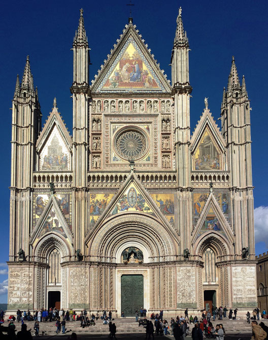 Duomo di Orvieto. Itinerari di vino. Foto Etesiaca