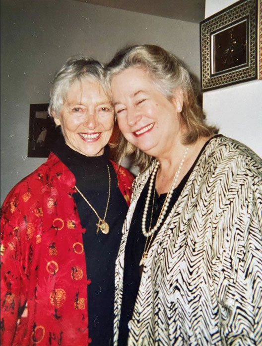 Ambika with Wendy Connor