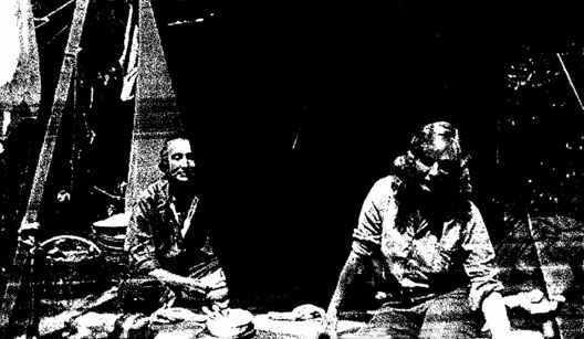 Early June 1932 : Norina Matchabelli sitting with Margaret Starr.