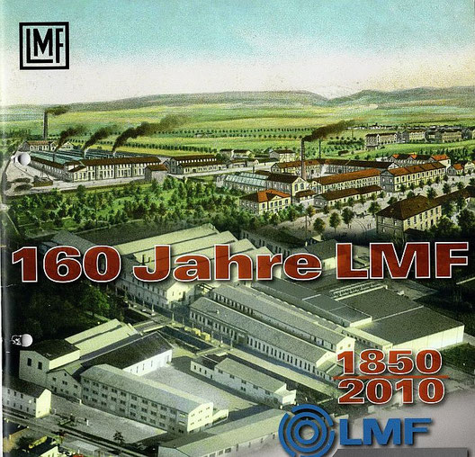 LMF, Gesamt-Fabrikanlage, zeitgenössische Darstellung