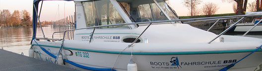 Bootschule Schulungsboot