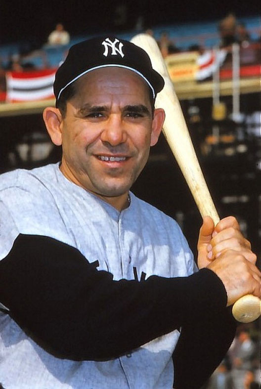 Yogi Berra durante le World Series del 1960– photo Marvin E. Newman