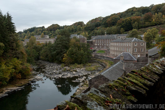 New,Lanark,Weltkulturerbe,Textilfabrik,Schottland,Baumwollspinnerei,falls,of,clyde