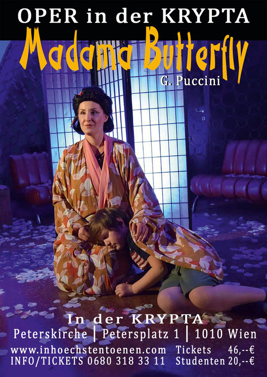 MADAMA BUTTERFLY - Giacomo Puccini in der KRYPTA