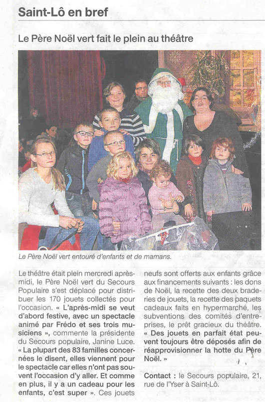 Ouest France 14/12/12